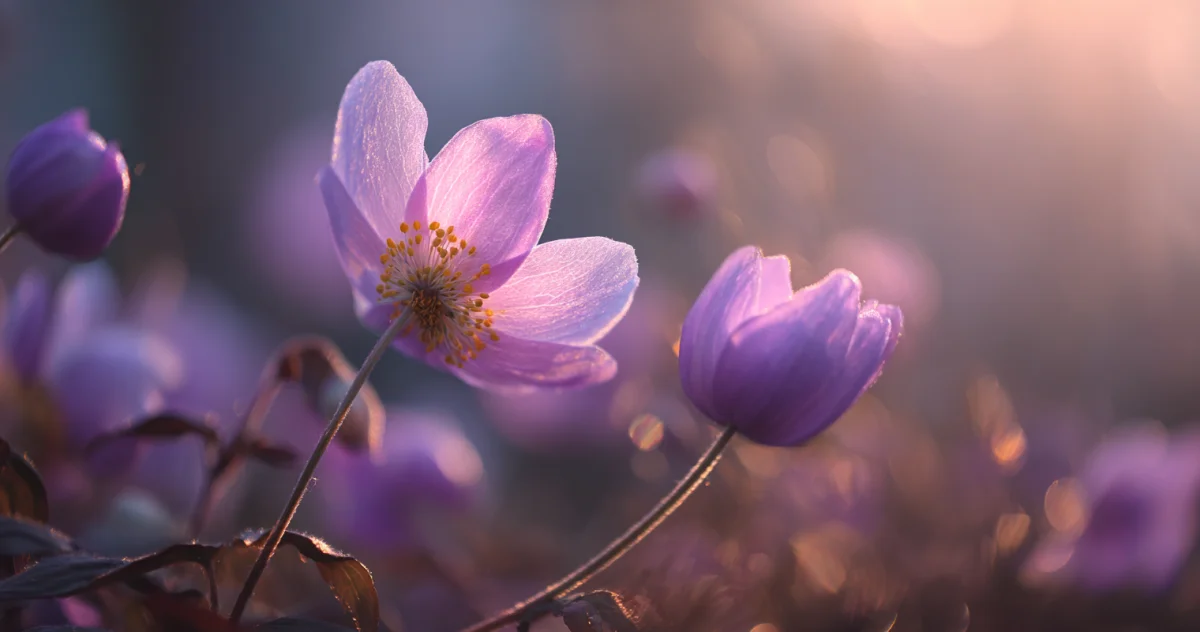 レンゲショウマ（Anemonopsis）