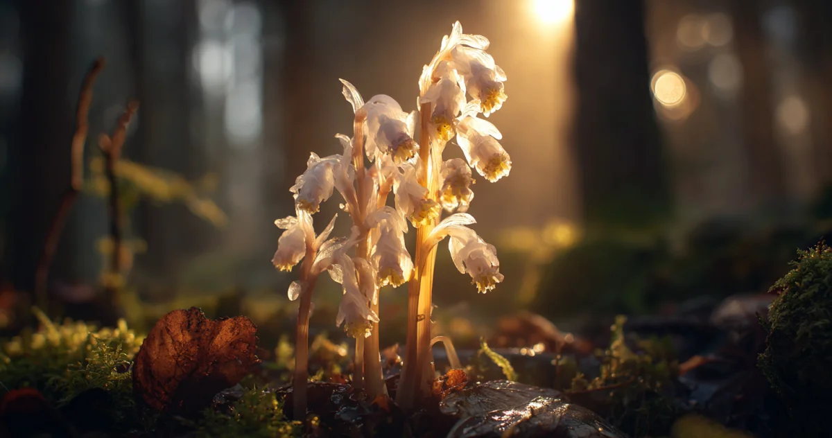 ギンリョウソウ（Indian Pipe）