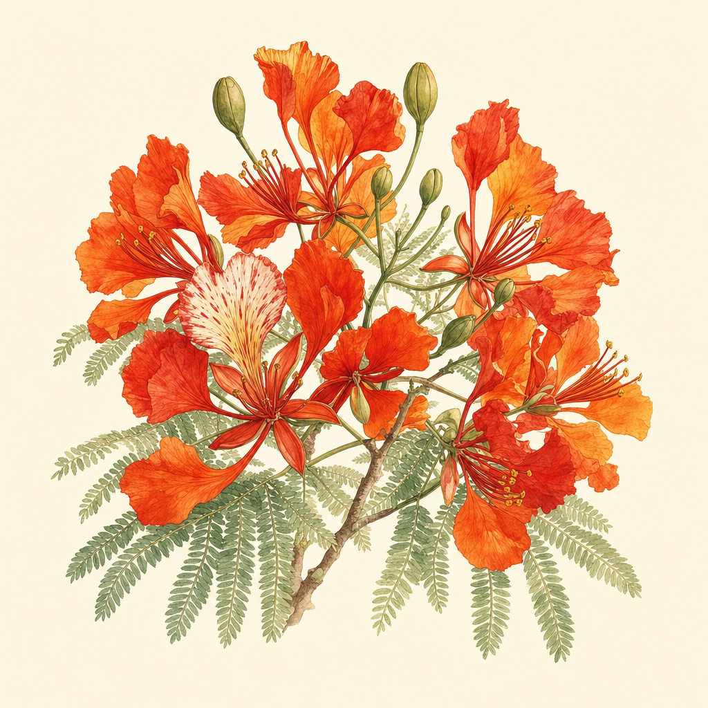 カエンボク（Royal Poinciana）