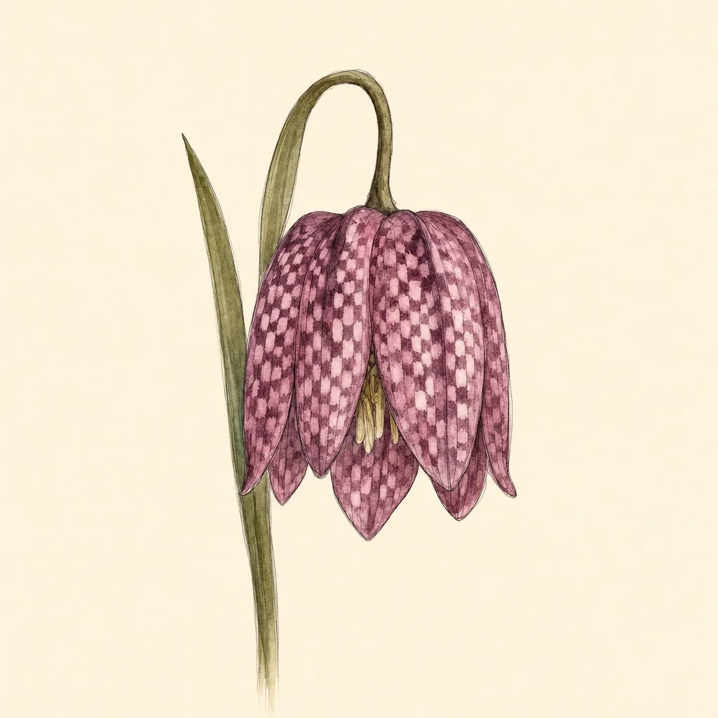 バイモ（Snake's Head Fritillary）