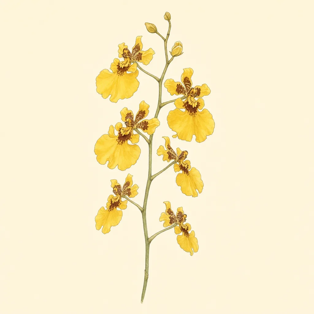 オンシジウム（Dancing Doll Orchid）