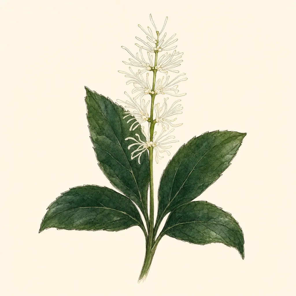 ヒトリシズカ（Chloranthus）